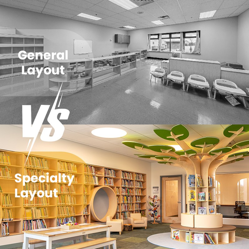 Reading Tree Manufacturer - Classroom Storage Bookshelf