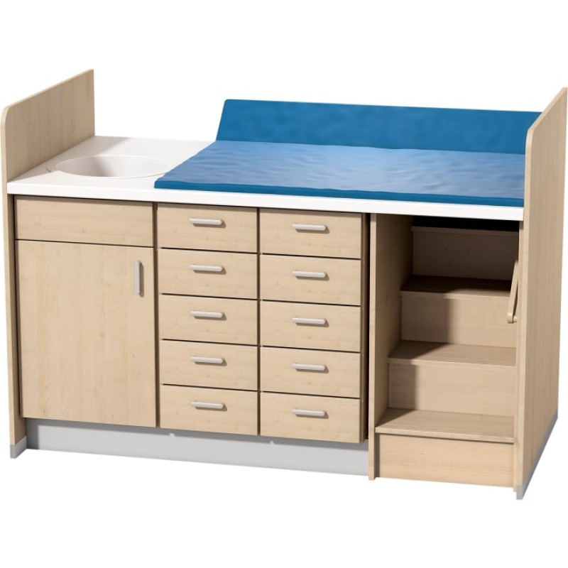 Changing Station Manufacturer - Montessori Storage Steps Unit