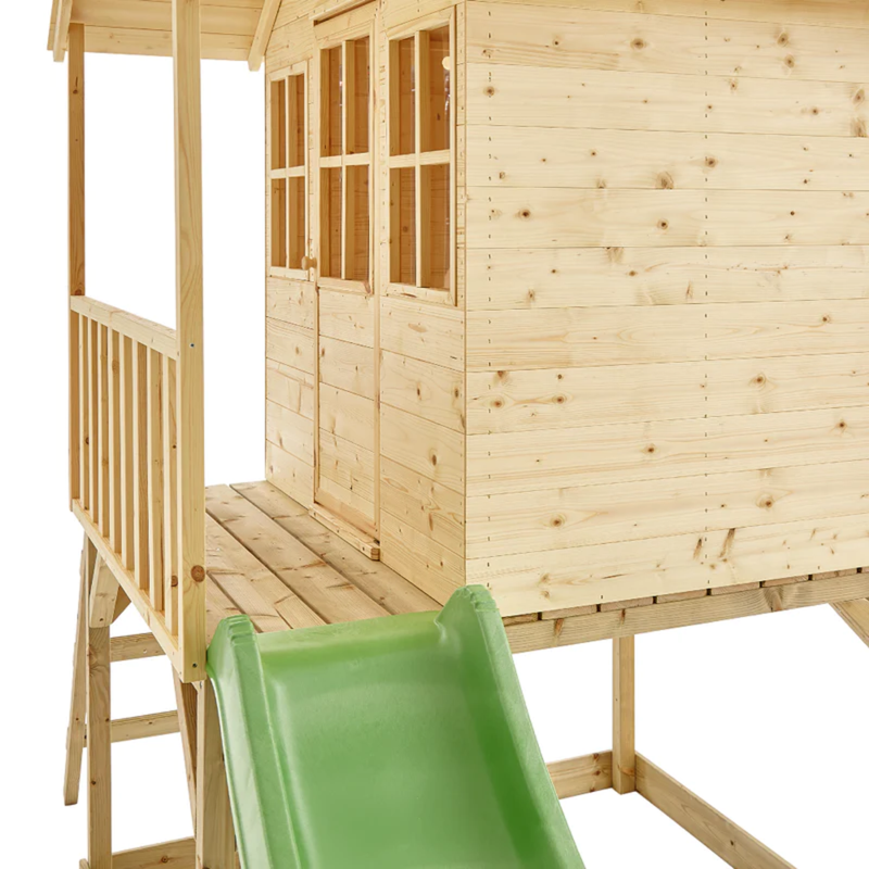 Playhouse Manufacturer - Outdoor Wooden Tower Slide