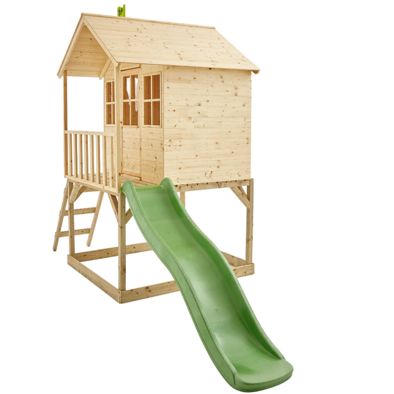 Playhouse Manufacturer - Outdoor Wooden Tower Slide
