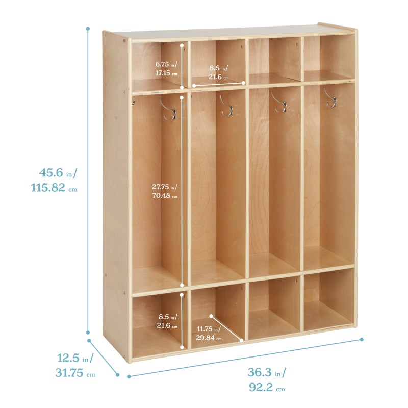 Cloakroom Unit Manufacturer - Montessori Coastal Cubbies