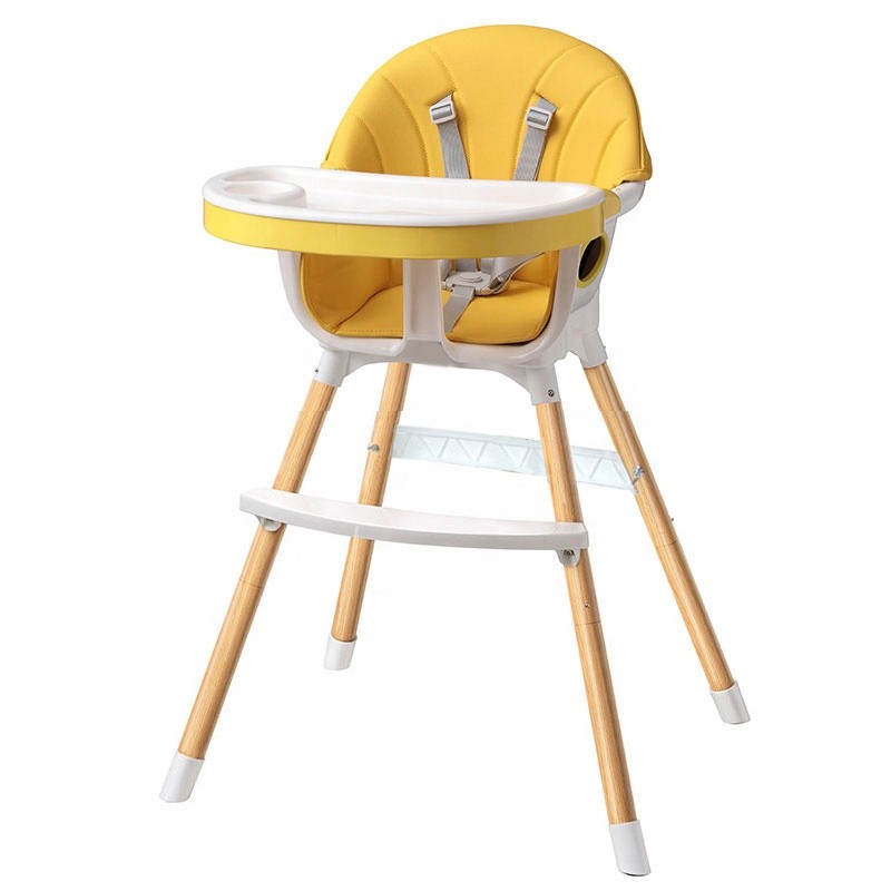 New Baby Products Children Furniture 3-in-1 Steel Frame Baby Highchair Feeding