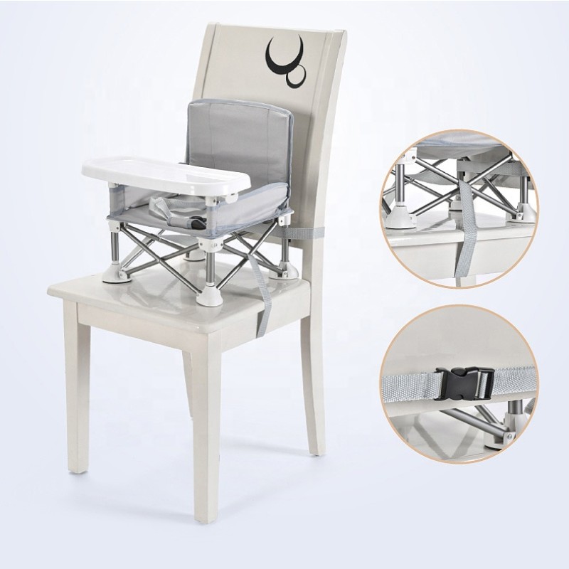 Children Baby Folding Portable Highchair for Indoor Outdoor Camping
