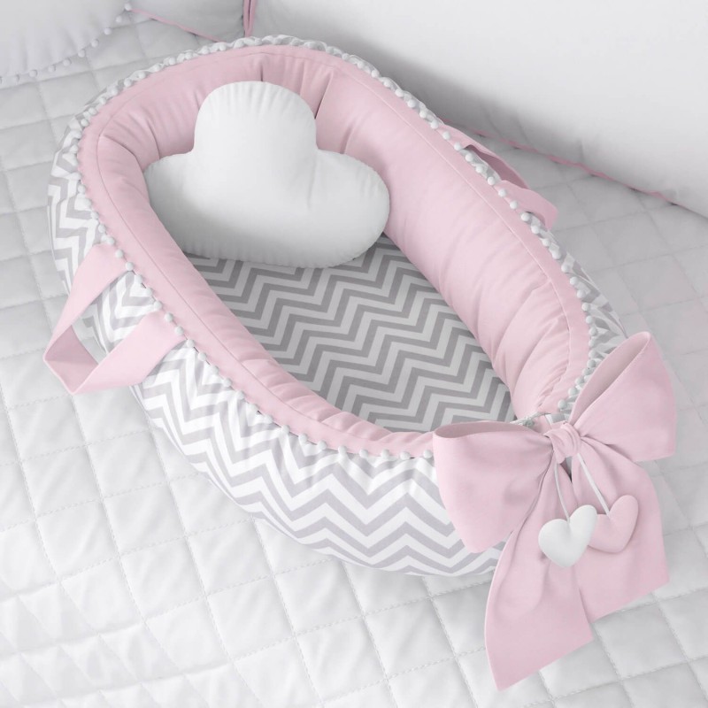 Baby Lounger Airy Soft Baby Nest Cover Co. 0-24 Months Baby Sleep