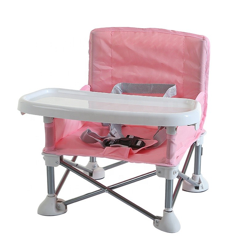 Children Baby Folding Portable Highchair for Indoor Outdoor Camping
