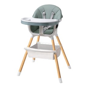 Best Selling Baby Highchair with Double Removable Tray and Legs for Infant Toddler.
