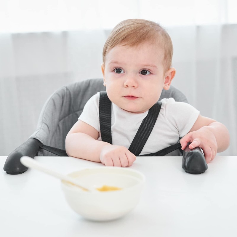 Portable Foldable Baby Dining Chair Baby Highchair Clamp-on Secure Fixing Clip