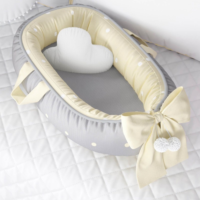 Baby Lounger Airy Soft Baby Nest Cover Co. 0-24 Months Baby Sleep