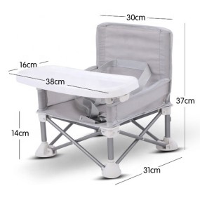 Children Baby Folding Portable Highchair for Indoor Outdoor Camping