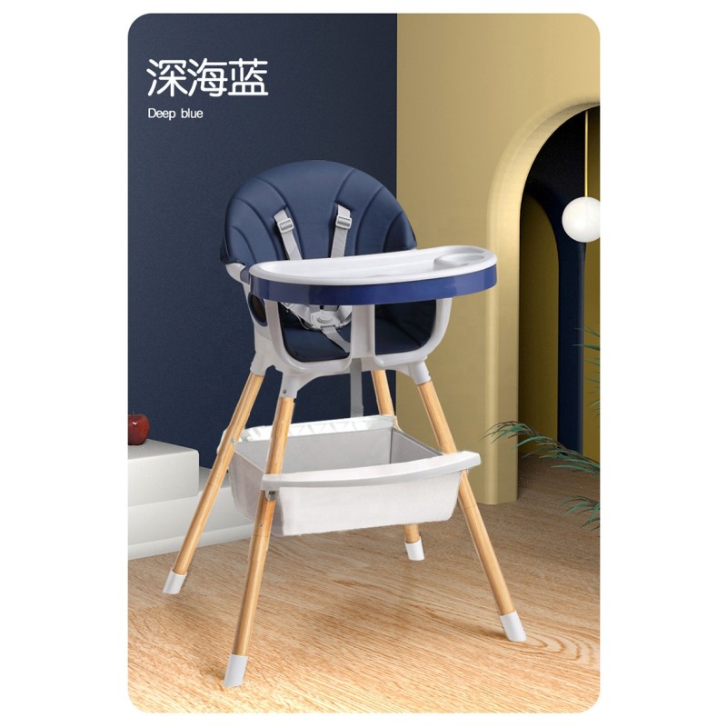 European Standard Custom Removable Children Dining Chair Baby Eating Table Food Highchair