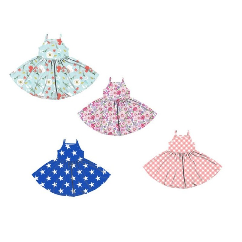 Plaid Pinafore Dress Baby New Arrival Summer Checkered Girl Dress Baby Clothes Children Pink Plaid Dress