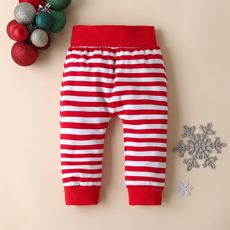 Wholesale Custom Fashion 3pcs Set Baby Boy Girl Romper Hat Set Infant School Child Stock Smocking Christmas Clothing Set
