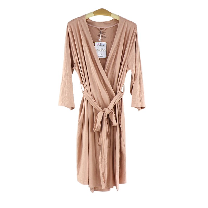 Tie Dye Mommy Maternity Robe Matching Baby Swaddle Blanket Hospital Bag Mommy Me Robe 3PC Set