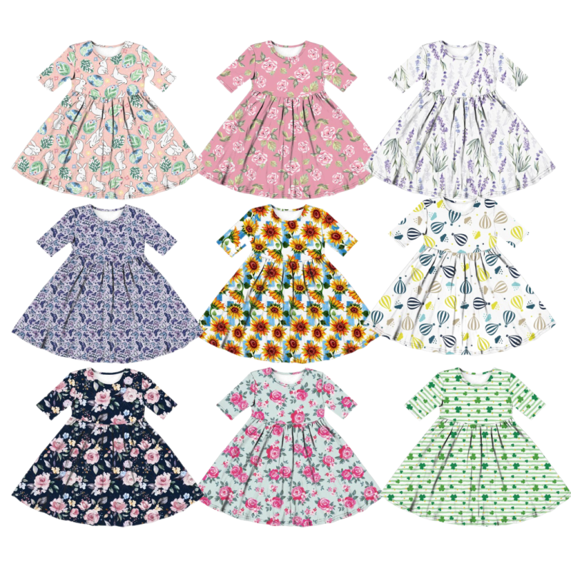 Plaid Pinafore Dress Baby New Arrival Summer Checkered Girl Dress Baby Clothes Children Pink Plaid Dress