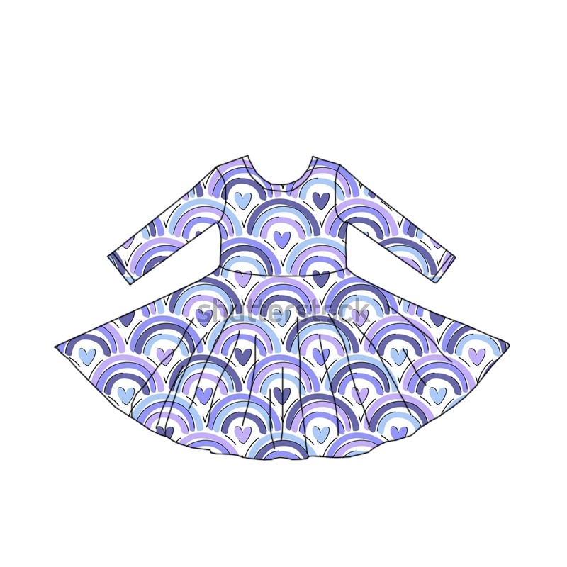 Toddler Baby Clothing Children Girls Clothing Cartoon Print Outfit Baby Girl Infant Clothing