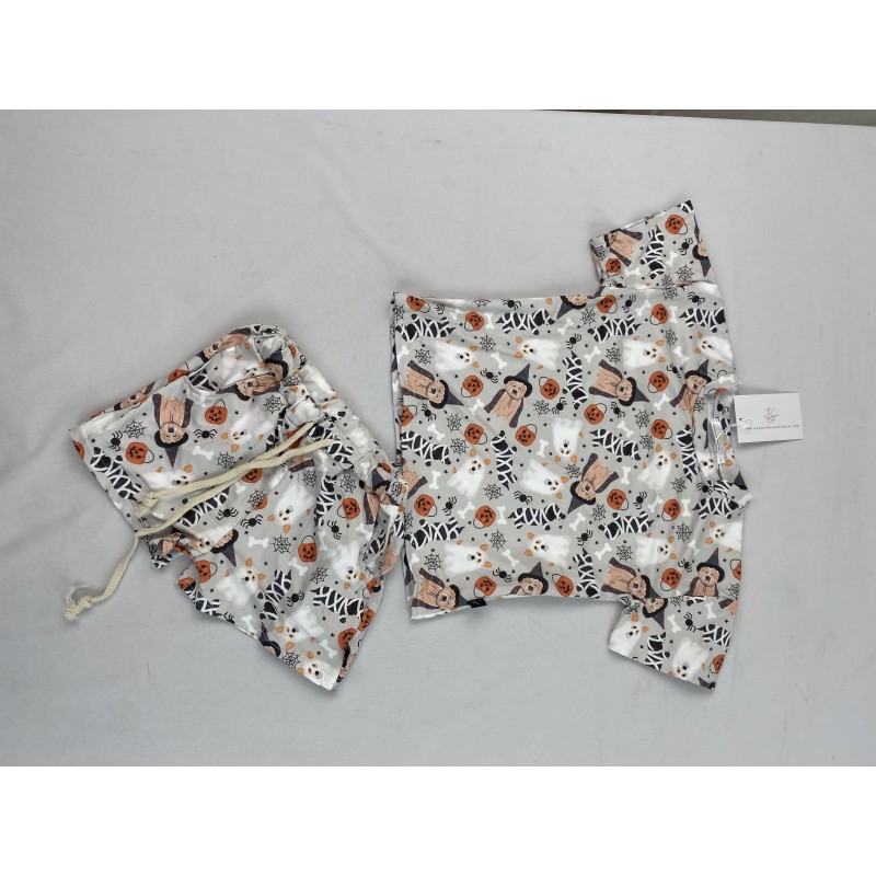 2 pcs Short Sleeve Shirt Shorts Set Girls Boys Summer Outfit Toddler Boy Clothes Summer Children's Clothing Lounge Set