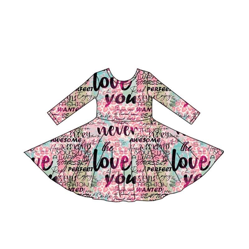 Toddler Baby Clothing Children Girls Clothing Cartoon Print Outfit Baby Girl Infant Clothing