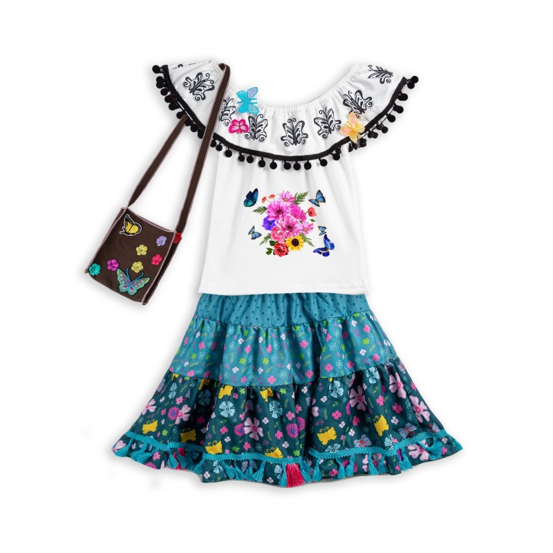 2022 TV Movie Costume Ankato Mirabel Role Play Costume Children Carnival Birthday Princess Dress Children Party Ankato Dress