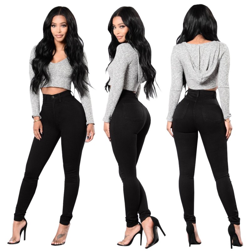 2023 Women's Autumn New Arrival Low Waist Slim Fit Bootcut Long Pants Sexy Women's Jeans