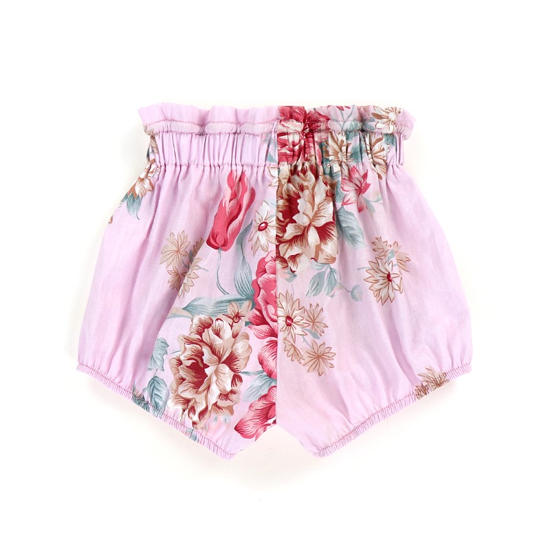 DK-036-YXL Summer Toddler Girl Shorts Cartoon Print Children's Clothing Baby Shorts Breathable Shorts