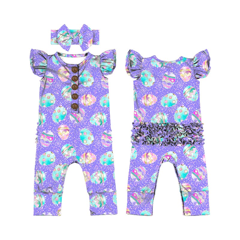 LT-559-WXL Baby Clothing Bamboo Baby Clothing OEM ODM Custom Print Baby Romper