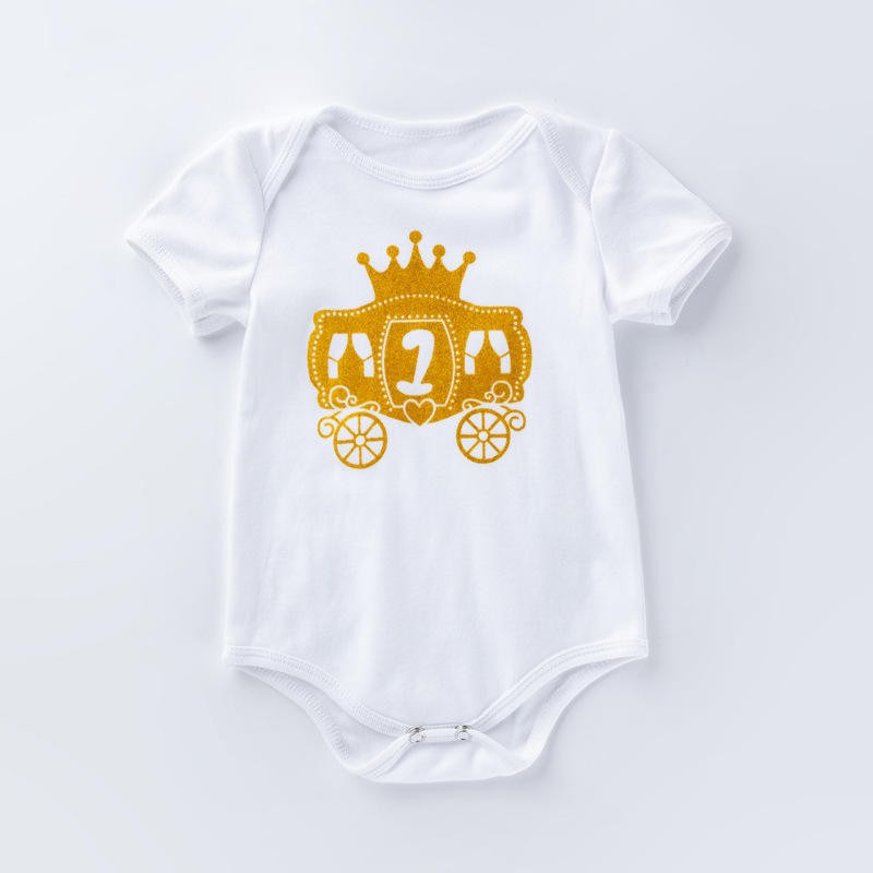 Summer Boy Print Birthday Party Designer Punjabi Suit Baby Cotton Jumpsuit