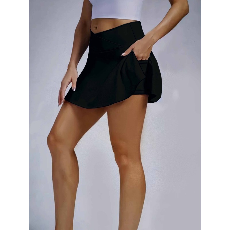 Women's Athletic Skorts Lightweight Golf Skirt with Inner Shorts Pocket Tennis Running Workout Sport Skorts
