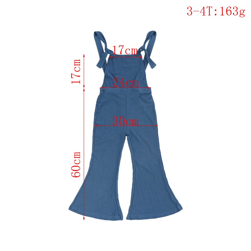 2024 Hot Sale Summer Sleeveless Crochet Baby Boutique Clothing Baby Jeans