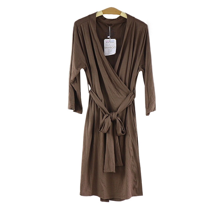 Tie Dye Mommy Maternity Robe Matching Baby Swaddle Blanket Hospital Bag Mommy Me Robe 3PC Set