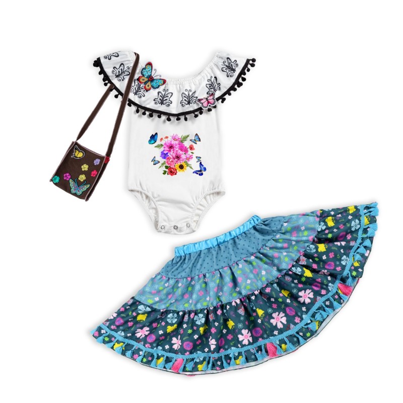 2022 TV Movie Costume Ankato Mirabel Role Play Costume Children Carnival Birthday Princess Dress Children Party Ankato Dress