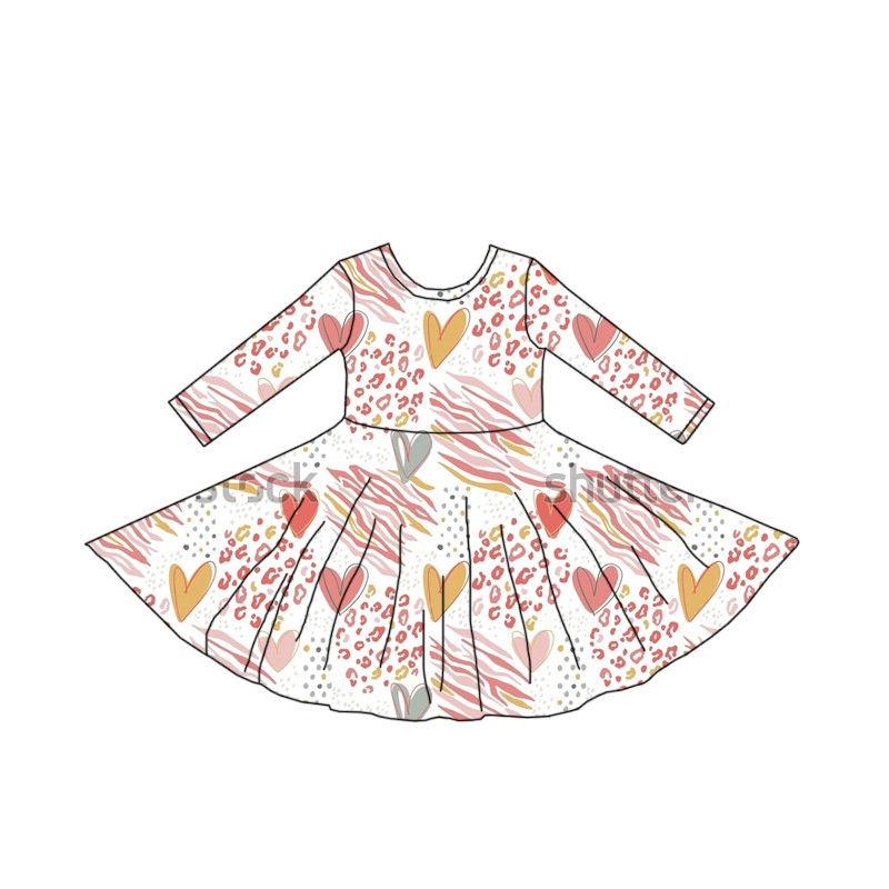 Toddler Baby Clothing Children Girls Clothing Cartoon Print Outfit Baby Girl Infant Clothing