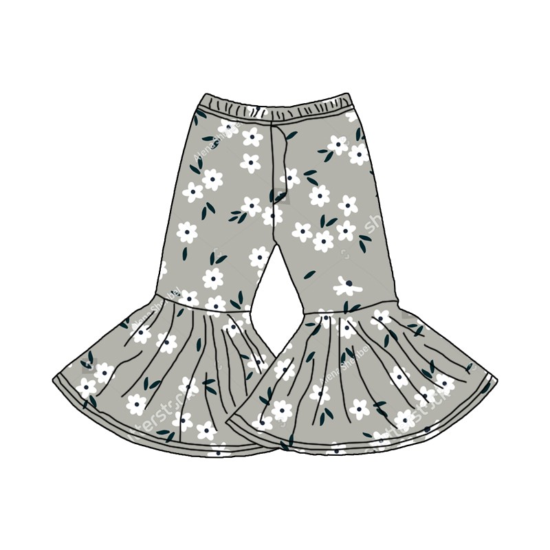 2024 New Arrival Custom Design Print Children European & American Fan Children Small Pants Print Kids Pants