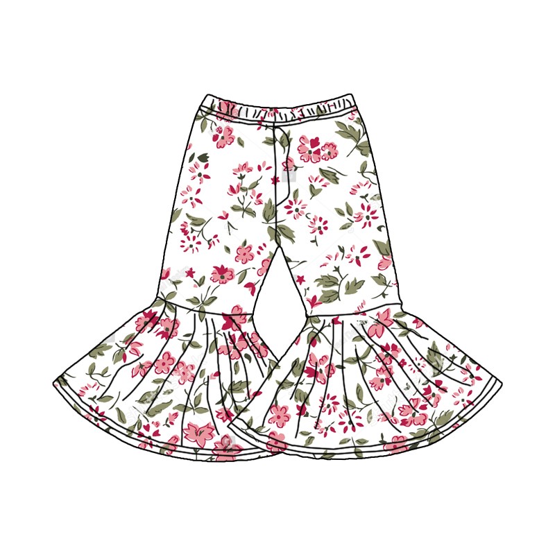 2024 New Arrival Custom Design Print Children European & American Fan Children Small Pants Print Kids Pants