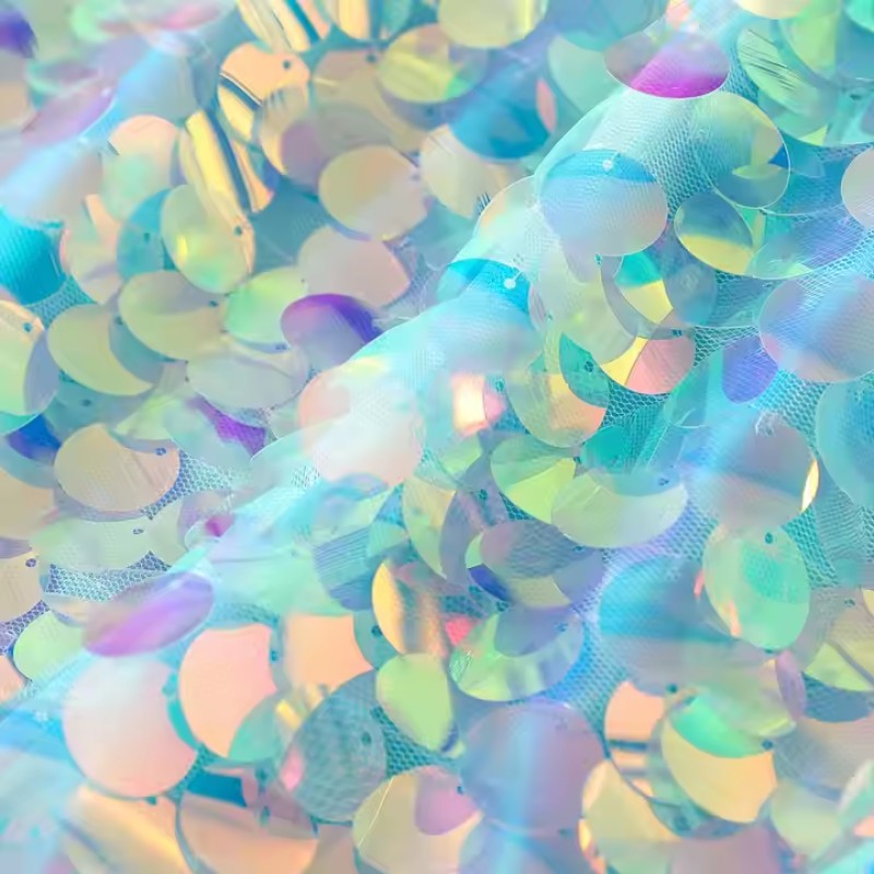 OEM ODM Limited Girls Fashion High Quality Maid Sequin Skirt Princess Show Mermaid Dress