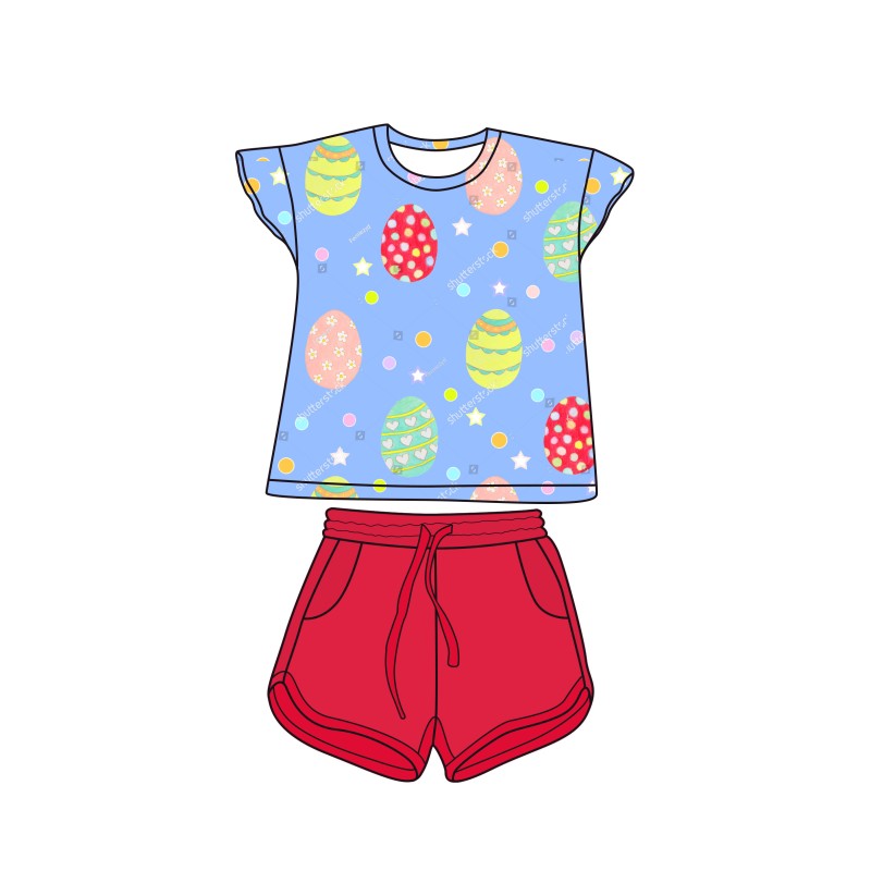 Unique Design Boys Custom Clothing Set Toddler Outfit Baby Girl 2PCS Set