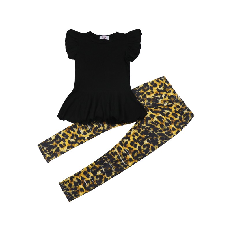 Wholesale Custom Boys Girls Clothing Set Pure Cotton Set 2PCS Pajama Set 100% Cotton Children's Clothing Set