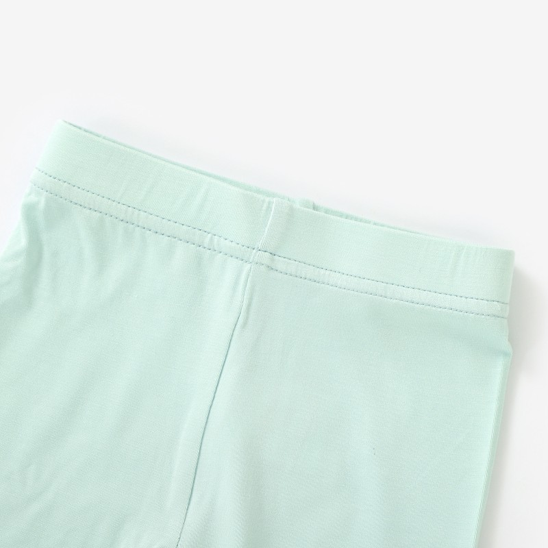 2pcs Viscose Bamboo Spandex Long Sleeve Shirt Pants Set Children's Pajamas Wholesale Casual Wear Boy/Girl Clothing Set