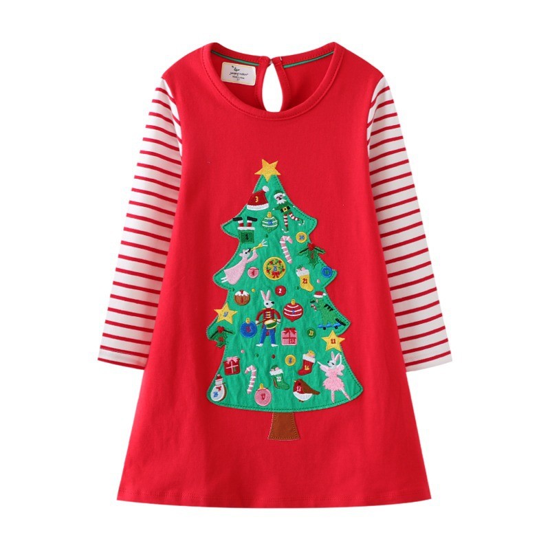 Spring/Autumn New Arrival Girl Dress Small/Medium Children A-Line Long Version Baby Long Sleeve Casual Dress