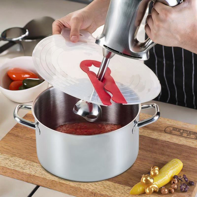 Egg Whisk Silicone Splatter Guard Splash Cover Mixing Bowl Cover Kitchen Cooking Supplies