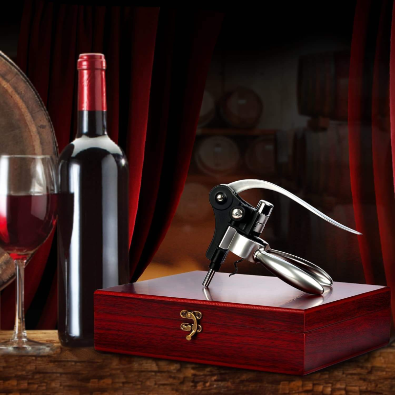 Hot-Selling Wine Bottle Opener and Corkscrew Set Gift Box for Wine Lovers Includes Party House