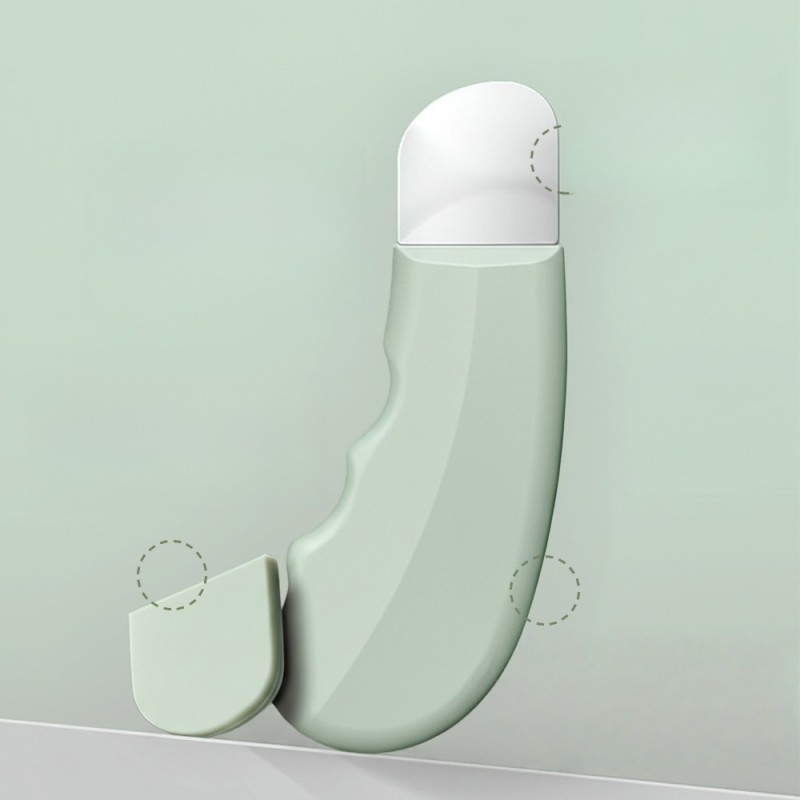 Ergonomic Blackhead Remover Silicone Cap Facial Pore Cleansing Tool for Acne Removal Portable Skin Scraper