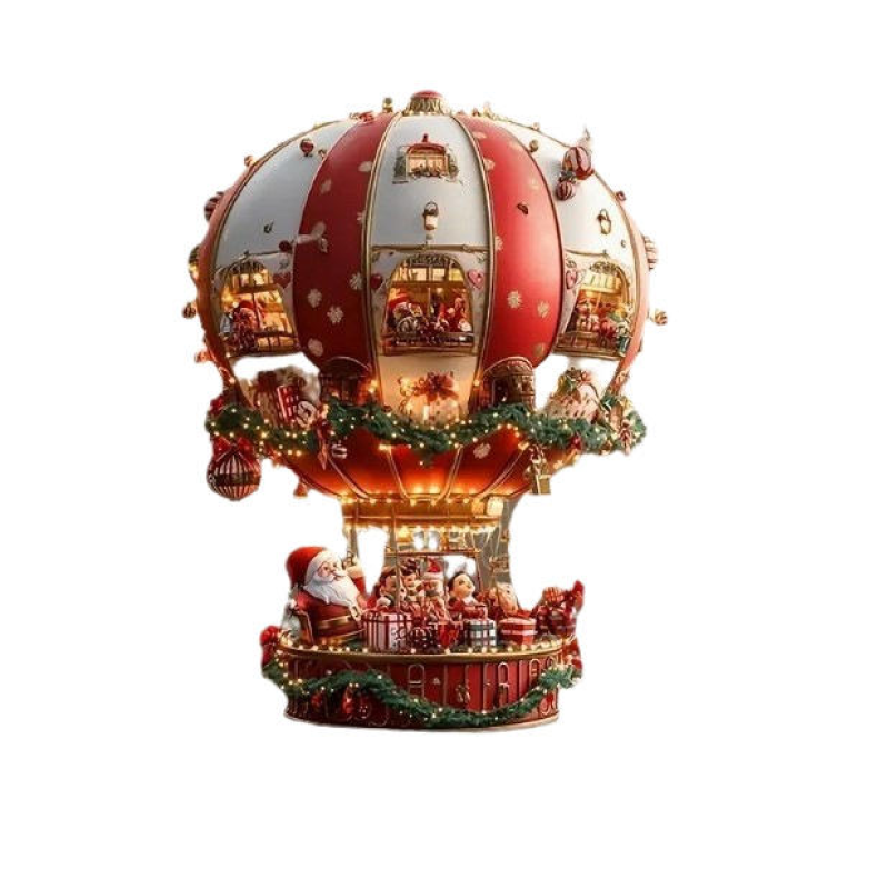 Christmas Hot-Selling Balloon Santa Claus Acrylic Hanging Decoration Bedroom Living Room Wall Decoration