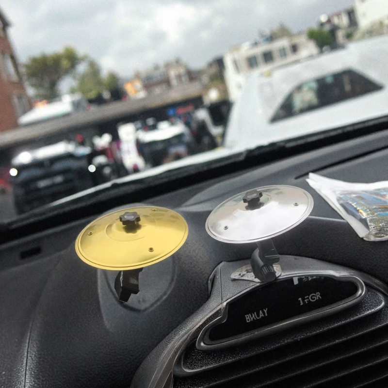 Hot-Selling Vent Car Crash Cymbal Novel Interior Car Owner Party Offer with Hanging Decoration Car Owner