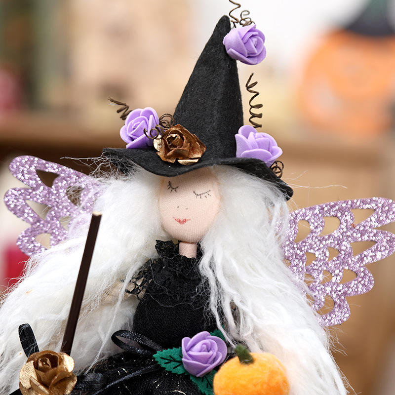 Sexy Charming Butterfly Witch Staff Doll Home Table Decoration Knick-Knack Impressive Home Decor