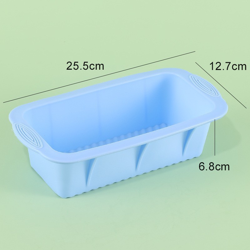 High-Quality Bread and Cake Silicone Molds Heat-Resistant Baking Tools Rectangular Baking Pan Toast Molds