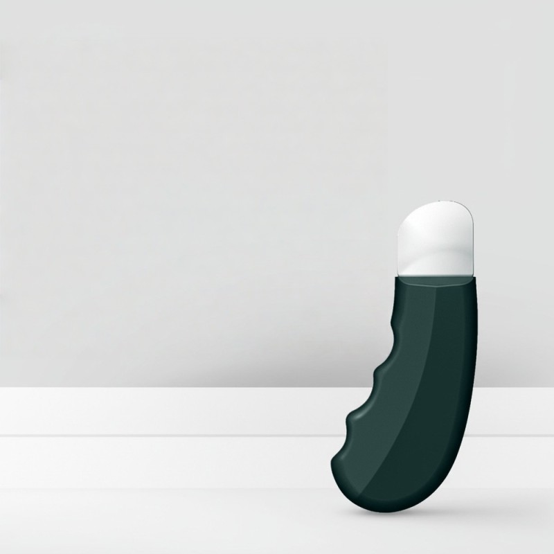 Ergonomic Blackhead Remover Silicone Cap Facial Pore Cleansing Tool for Acne Removal Portable Skin Scraper