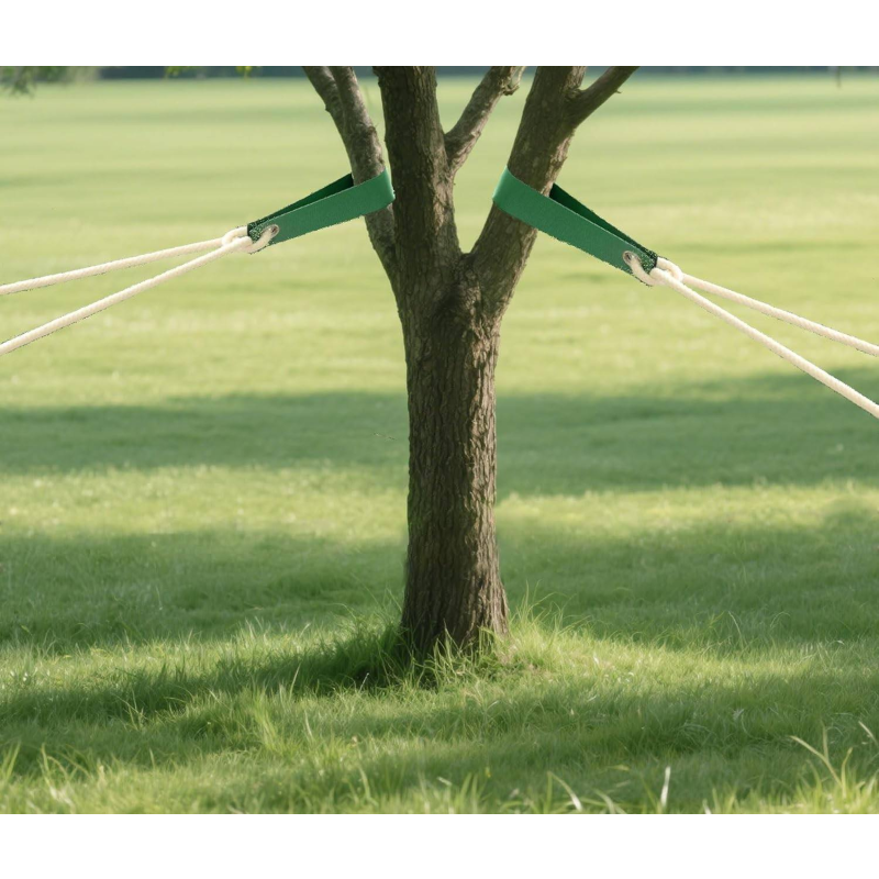 Nylon Tree Strap with Grommets Young Tree Support Hurricane Protection Newly Planted Saplings Household Miscellaneous Product