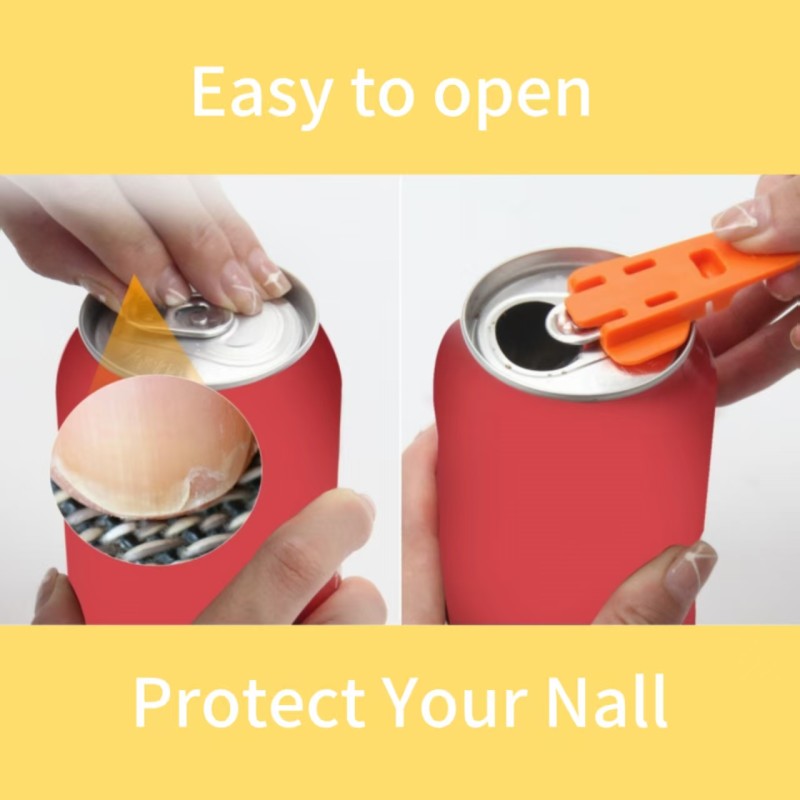 Manual Can Opener Colorful Soda Beer Cap Opener Drink Plastic Shield Opener Suitable for Parties