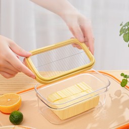 Sealed Butter Cutter Box with Lid Cheese Preservation Storage Container for Food Storage and Preservation