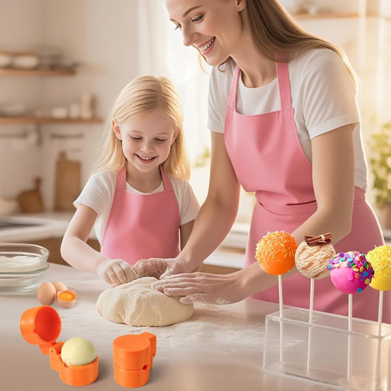 Practical Home Kitchen Tools New PLA Plastic Creative Products Spherical and Heart-Shaped Cake Molds